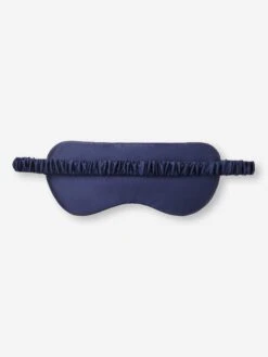 Eye Mask Brindisi 94 Silk Satin Navy -Derek Rose Shop eye mask brindisi silk satin navy product back