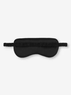 Eye Mask Verona 67 Silk Satin Black 12 Eye Mask Verona 67 Silk Satin Black -Derek Rose Shop eye mask verona 67 silk satin black product back