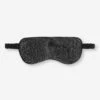 Eye Mask Verona 67 Silk Satin Black 1 Eye Mask Verona 67 Silk Satin Black -Derek Rose Shop eye mask verona 67 silk satin black product front