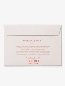 Cashmere Comb Beechwood -Derek Rose Shop home beechwood cashmere comb packaging back