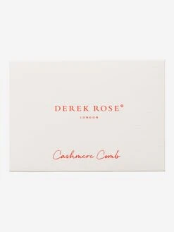 Cashmere Comb Beechwood -Derek Rose Shop home beechwood cashmere comb packaging front1