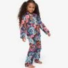 Kids' Pyjamas Ledbury 60 Cotton Batiste Navy -Derek Rose Shop kids pyjamas ledbury 60 cotton batiste navy girl creative front