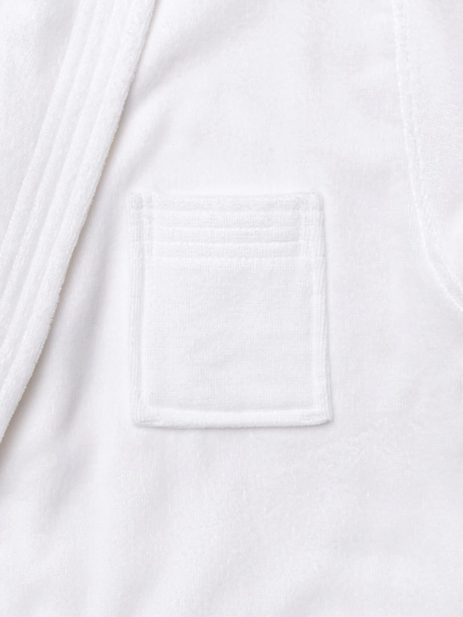 Men's Bathrobe Triton 10 Terry Cotton White 10 Men's Bathrobe Triton 10 Terry Cotton White - Image 8