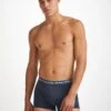 Men's Boxer Briefs Band 62 Pima Cotton Stretch Navy 2 Men's Boxer Briefs Band 62 Pima Cotton Stretch Navy -Derek Rose Shop mens boxer briefs band 62 pima cotton stretch navy creative
