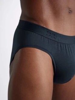Men's Briefs Jack Pima Cotton Stretch Navy -Derek Rose Shop mens briefs jack pima cotton stretch navy colour