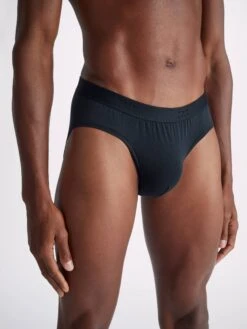 Men's Briefs Jack Pima Cotton Stretch Navy -Derek Rose Shop mens briefs jack pima cotton stretch navy waistband