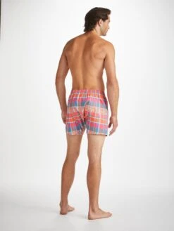 Men's Classic Fit Boxers Barker 36 Cotton Multi 10 Men's Classic Fit Boxers Barker 36 Cotton Multi -Derek Rose Shop mens classic fit boxers barker 36 cotton multi back