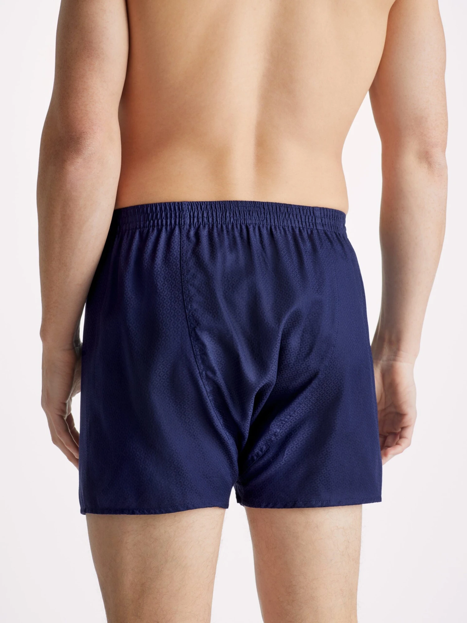 Men's Classic Fit Boxers Lombard 6 Cotton Jacquard Navy 9 Men's Classic Fit Boxers Lombard 6 Cotton Jacquard Navy - Image 7