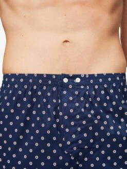 Men's Classic Fit Boxers Nelson 93 Cotton Batiste Navy 14 Men's Classic Fit Boxers Nelson 93 Cotton Batiste Navy -Derek Rose Shop mens classic fit boxers nelson 93 cotton batiste navy waistband