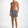 Men's Classic Fit Boxers Wellington 56 Cotton Multi -Derek Rose Shop mens classic fit boxers wellington 56 cotton multi front