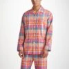 Men's Classic Fit Pyjamas Barker 36 Cotton Multi -Derek Rose Shop mens classic fit pyjamas barker 36 cotton multi creative