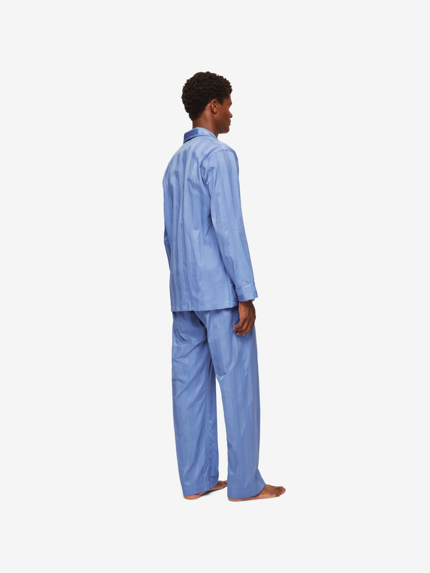 Men's Classic Fit Pyjamas Lingfield Cotton French 7 Men's Classic Fit Pyjamas Lingfield Cotton French - Image 5