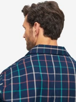 Men's Classic Fit Pyjamas Ranga 44 Brushed Cotton Multi