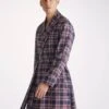 Men's Dressing Gown York 44 Wool Navy -Derek Rose Shop mens dressing gown york 44 wool navy creative