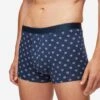Men's Boxer Briefs Geometric Pima Cotton Stretch 4 Navy 1 Men's Boxer Briefs Geometric Pima Cotton Stretch 4 Navy -Derek Rose Shop mens hipster geometric pima 4 navy seams