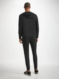 Men's Hoodie Basel Micro Modal Stretch Black -Derek Rose Shop mens hoodie basel micro modal stretch black back 2b9317fe 6e30 476e 9165 49a1817be8b6