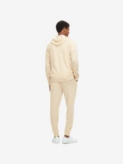 Men's Hoodie Finley Cashmere Cream 12 Men's Hoodie Finley Cashmere Cream -Derek Rose Shop mens hoodie finley 10 cashmere cream back