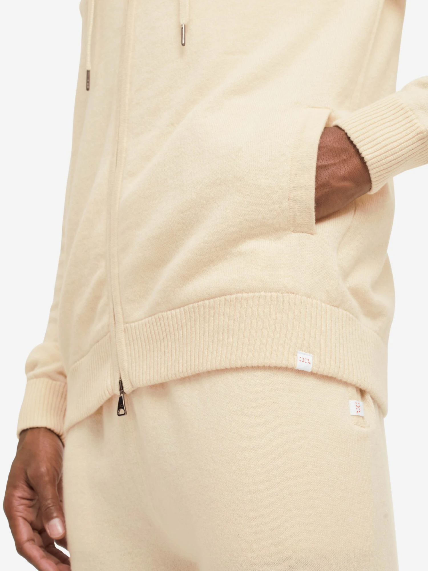 Men's Hoodie Finley Cashmere Cream 9 Men's Hoodie Finley Cashmere Cream - Image 7