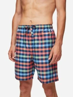 Men's Lounge Shorts Barker 34 Cotton Multi