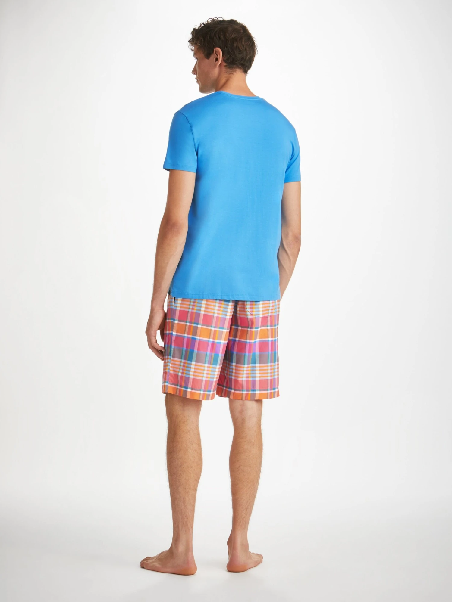 Men's Lounge Shorts Barker 36 Cotton Multi 6 Men's Lounge Shorts Barker 36 Cotton Multi - Image 4