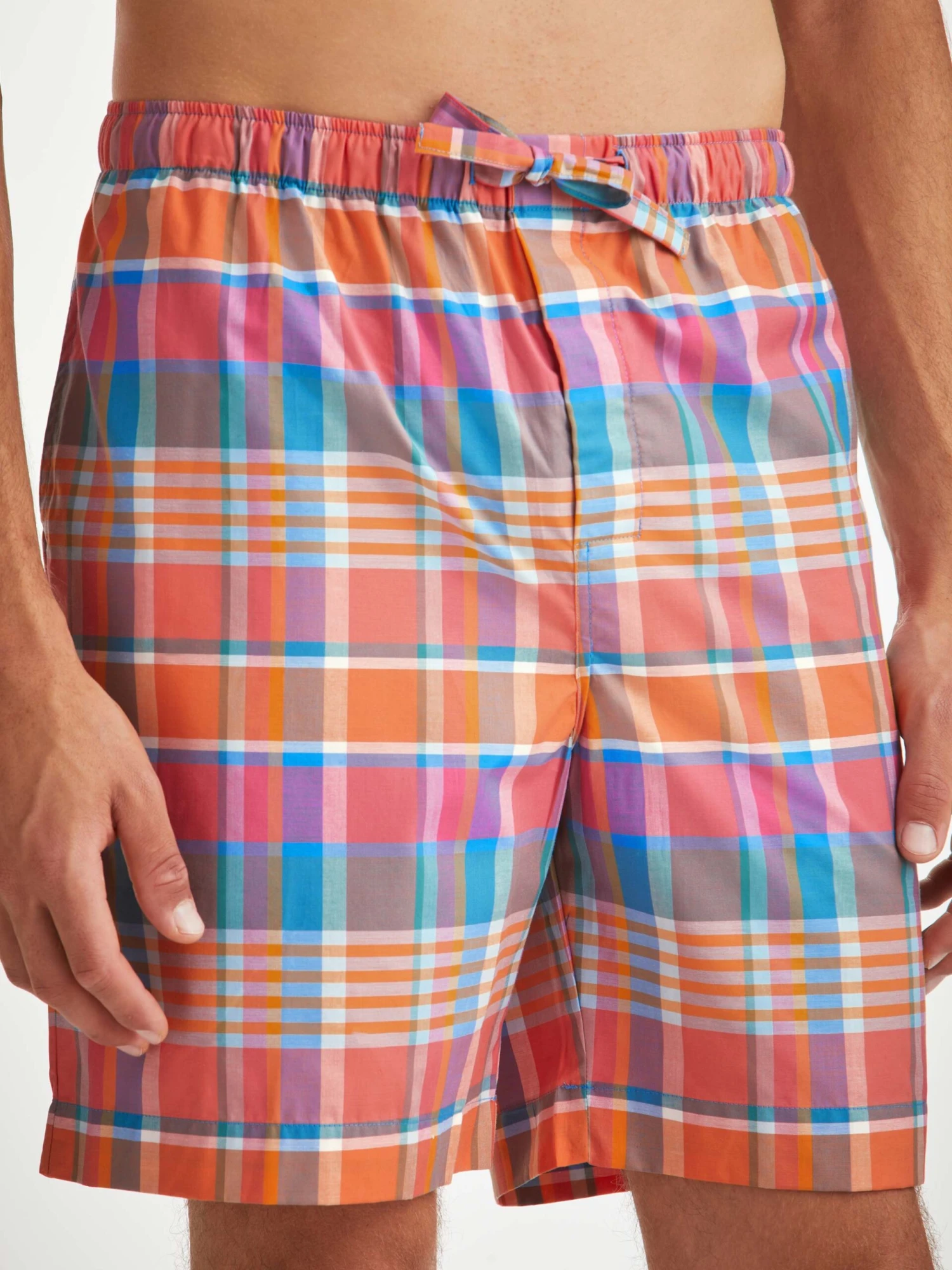 Men's Lounge Shorts Barker 36 Cotton Multi 7 Men's Lounge Shorts Barker 36 Cotton Multi - Image 5