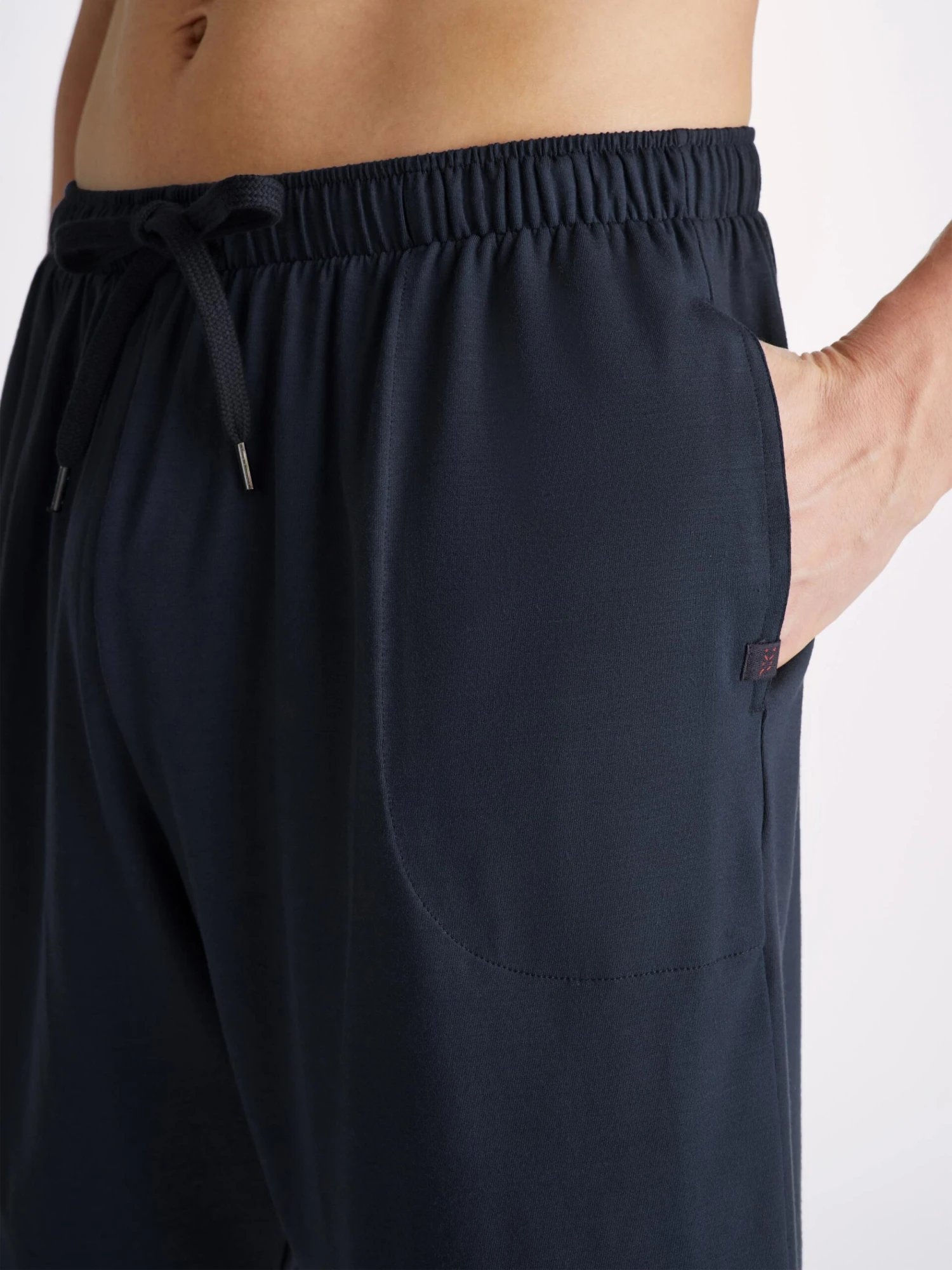 Men's Lounge Shorts Basel Micro Modal Stretch Navy 9 Men's Lounge Shorts Basel Micro Modal Stretch Navy - Image 7