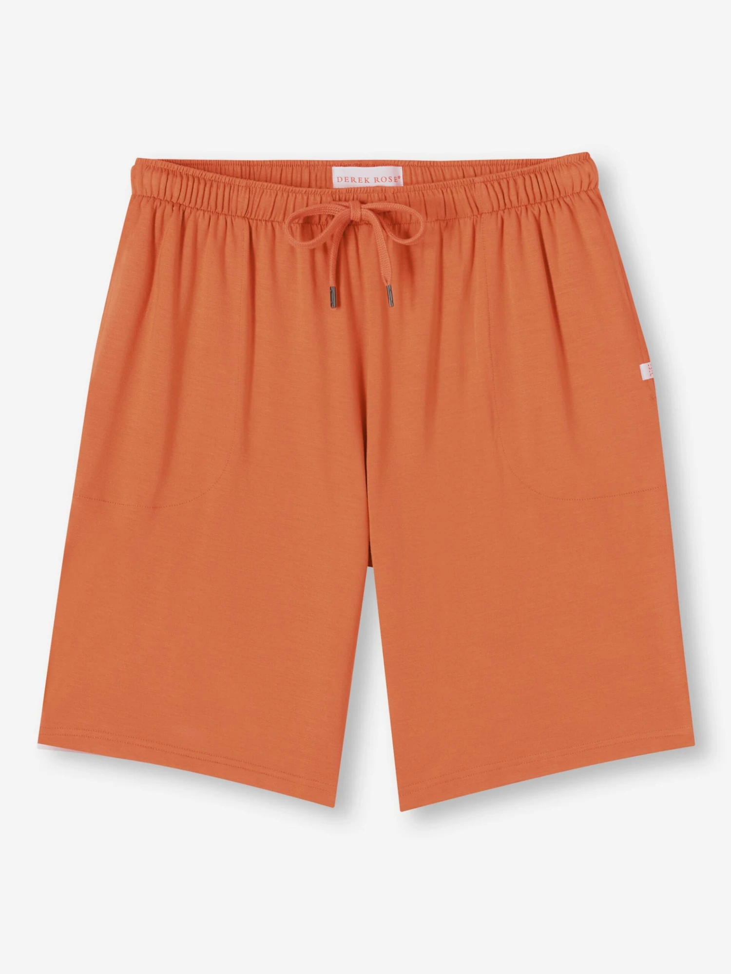 Men's Lounge Shorts Basel Micro Modal Stretch Terracotta 4 Men's Lounge Shorts Basel Micro Modal Stretch Terracotta - Image 2