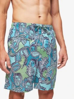 Men's Lounge Shorts Ledbury 57 Cotton Batiste Multi