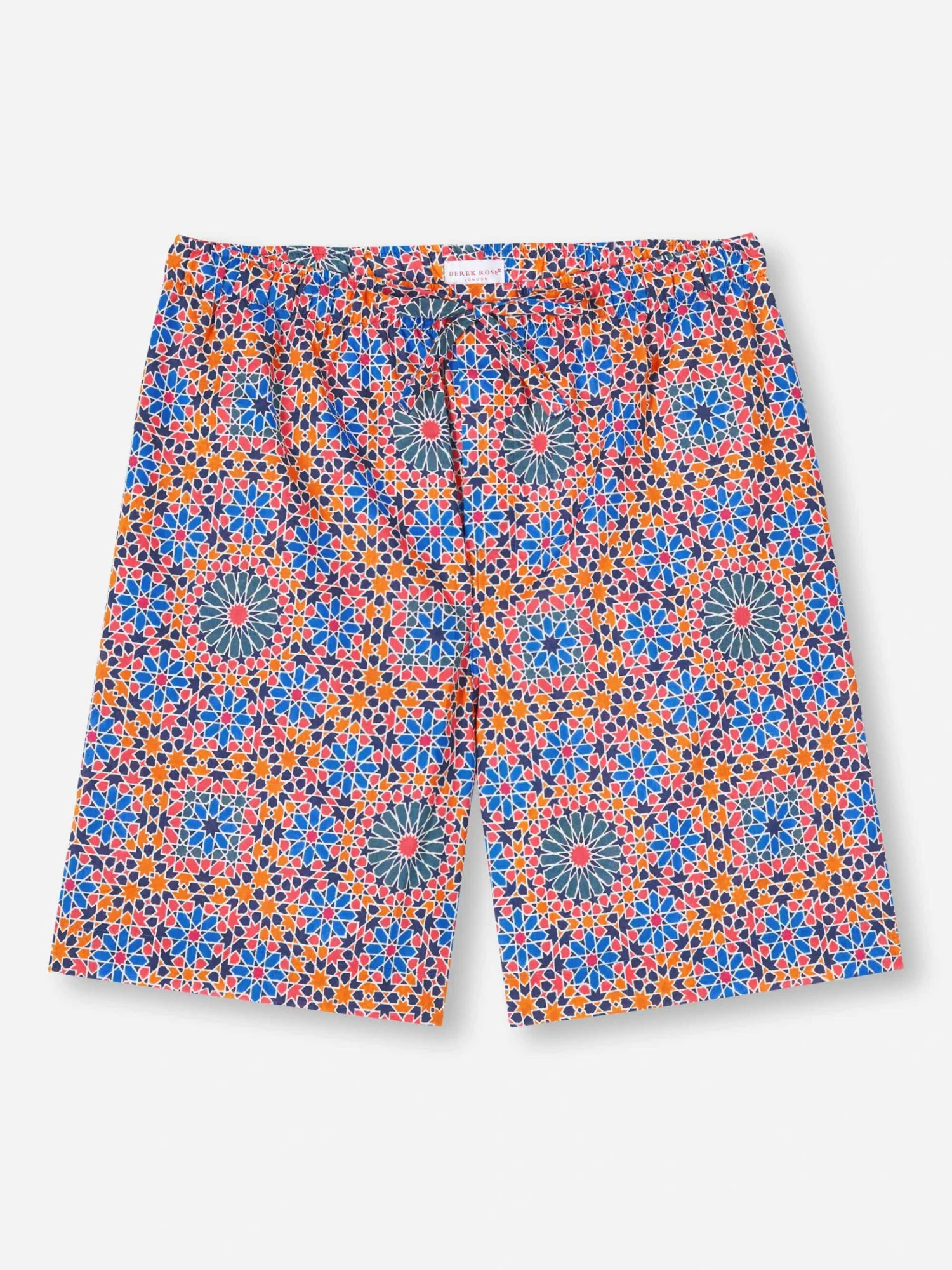 Men's Lounge Shorts Ledbury 69 Cotton Batiste Multi 4 Men's Lounge Shorts Ledbury 69 Cotton Batiste Multi - Image 2