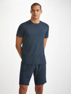 Men's Lounge Shorts London 12 Micro Modal Navy 9 Men's Lounge Shorts London 12 Micro Modal Navy -Derek Rose Shop mens lounge shorts london 12 micro modal navy creative