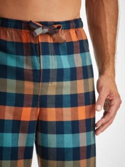Men's Lounge Trousers Kelburn 40 Brushed Cotton Multi 11 Men's Lounge Trousers Kelburn 40 Brushed Cotton Multi -Derek Rose Shop mens lounge trousers kelburn 40 brushed cotton multi print
