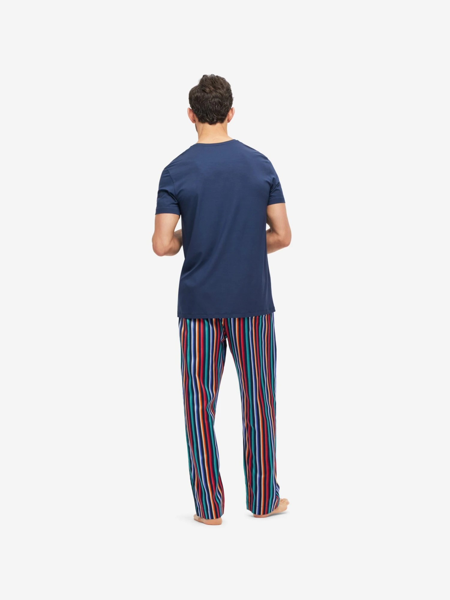 Men's Lounge Trousers Wellington 54 Cotton Multi 6 Men's Lounge Trousers Wellington 54 Cotton Multi - Image 4
