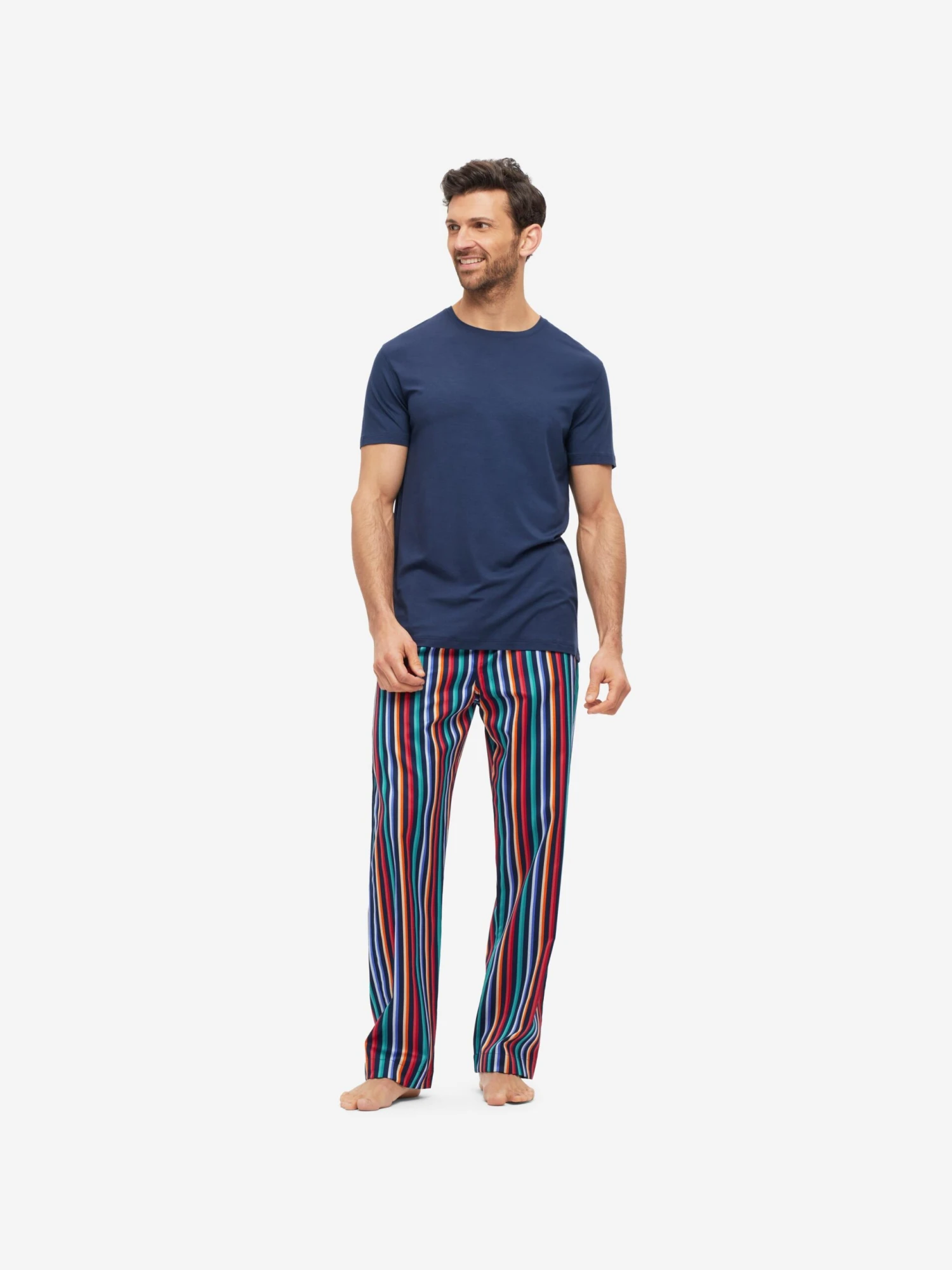 Men's Lounge Trousers Wellington 54 Cotton Multi 5 Men's Lounge Trousers Wellington 54 Cotton Multi - Image 3