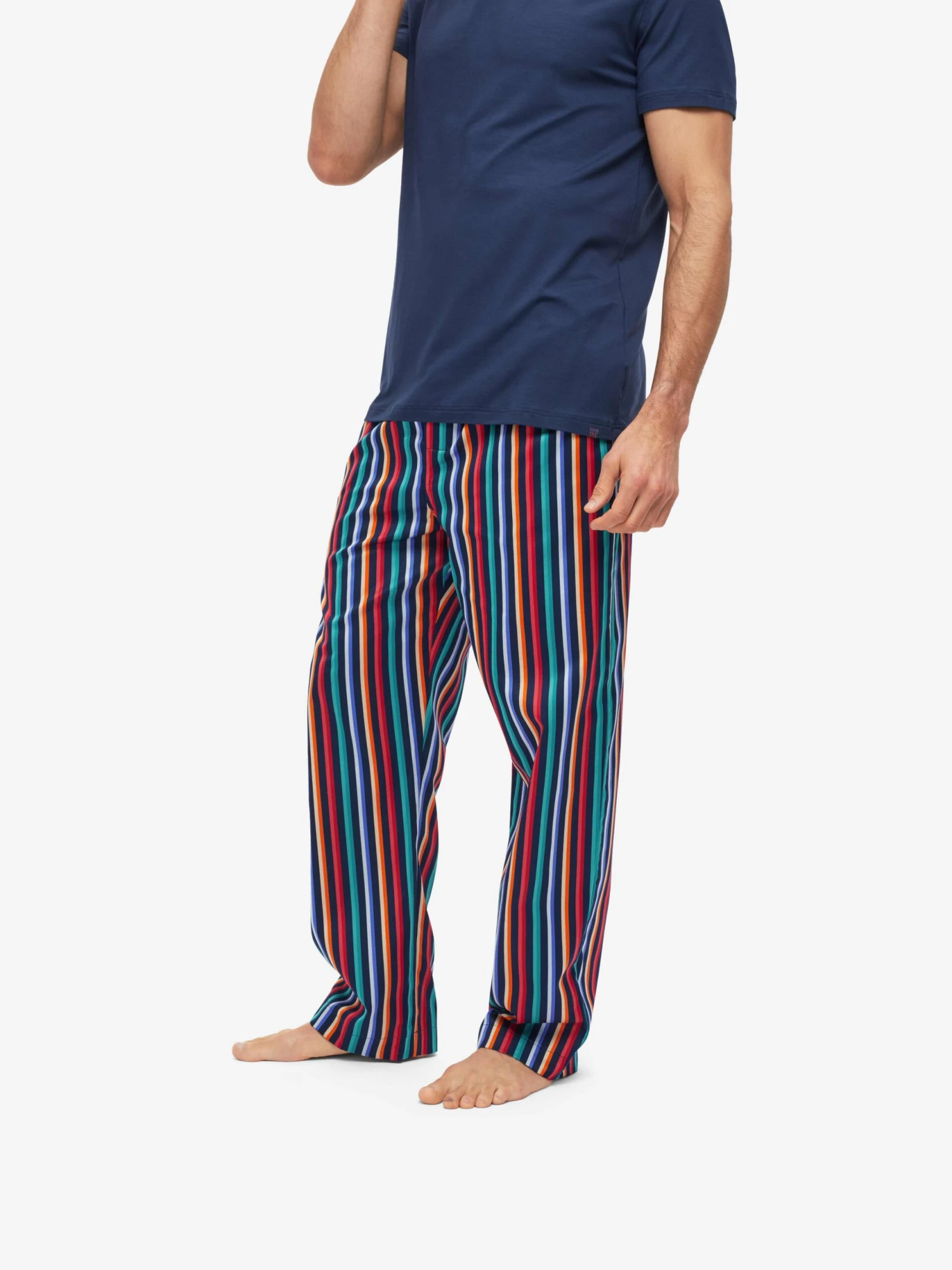 Men's Lounge Trousers Wellington 54 Cotton Multi 8 Men's Lounge Trousers Wellington 54 Cotton Multi - Image 6