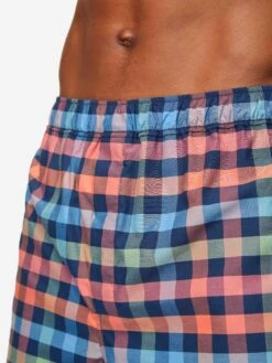 Men's Modern Fit Boxers Barker 34 Cotton Multi