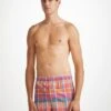 Men's Modern Fit Boxers Barker 36 Cotton Multi -Derek Rose Shop mens modern fit boxers barker 36 cotton multi creative