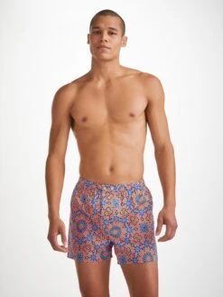 Men's Classic Fit Boxers Ledbury 69 Cotton Batiste Multi