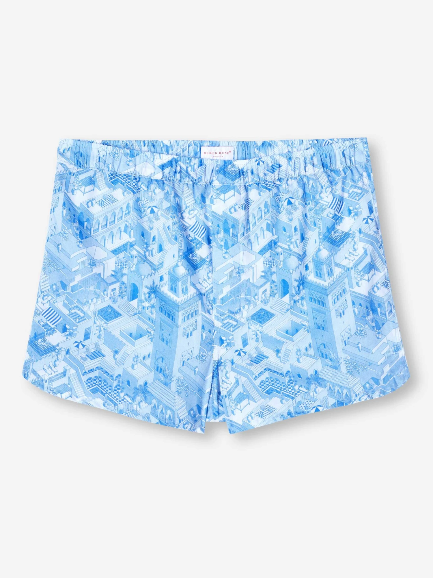Men's Modern Fit Boxers Ledbury 70 Cotton Batiste Blue 4 Men's Modern Fit Boxers Ledbury 70 Cotton Batiste Blue - Image 2