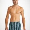 Men's Modern Fit Boxers Royal 221 Cotton Teal