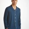 Men's Pyjamas Basel Micro Modal Stretch Navy -Derek Rose Shop mens modern fit pyjamas basel micro modal stretch navy creative c295962e 77a7 4754 8da1 29af8e5837d8