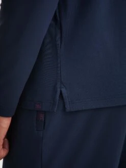 Men's Pullover Hoodie Basel Micro Modal Stretch Navy -Derek Rose Shop mens pullover hoodie basel micro modal stretch navy split