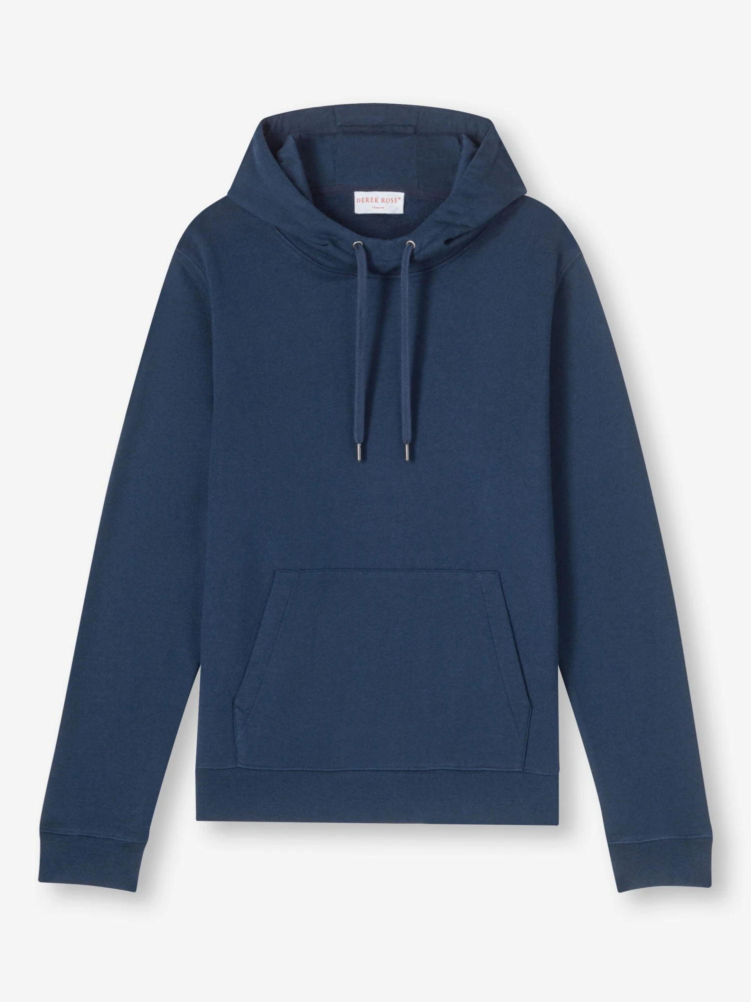 Men's Pullover Hoodie Quinn Cotton Modal Navy 4 Men's Pullover Hoodie Quinn Cotton Modal Navy - Image 2