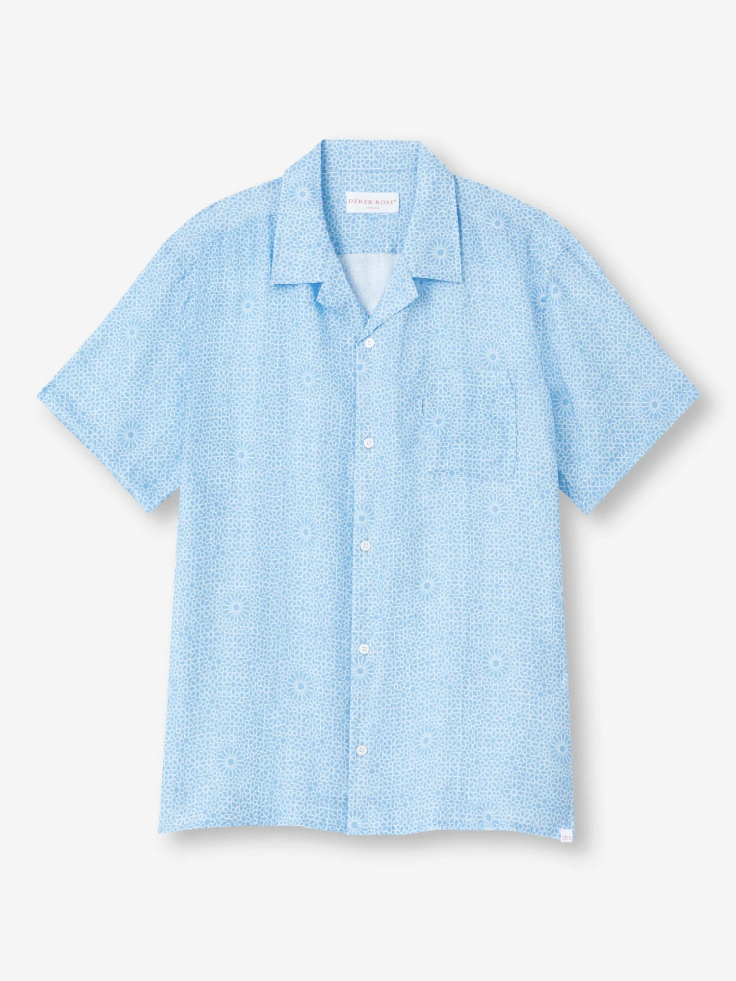 Men's Shirt Milan 23 Linen Blue 4 Men's Shirt Milan 23 Linen Blue - Image 2