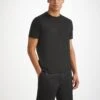 Men's Shorts Harris Lyocell Cotton Black -Derek Rose Shop mens shorts harris lyocell cotton black creative