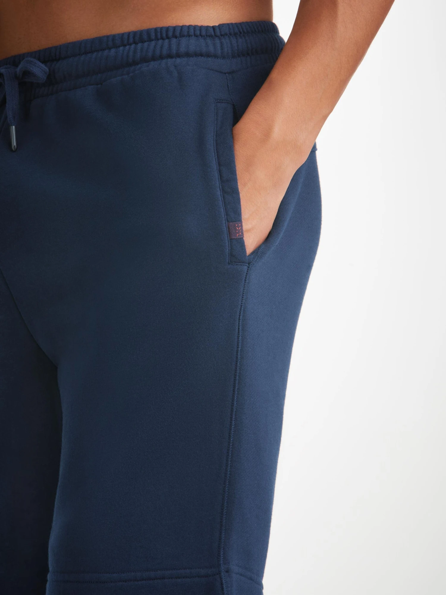 Men's Sweat Shorts Quinn Cotton Modal Navy 9 Men's Sweat Shorts Quinn Cotton Modal Navy - Image 7