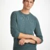 Men's Sweater Finley Cashmere Teal