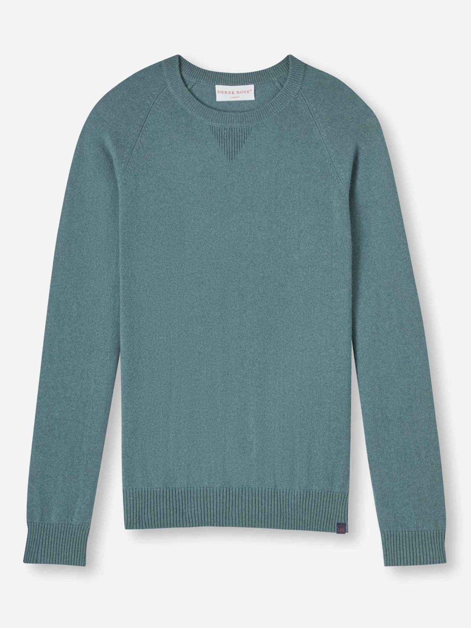 Men's Sweater Finley Cashmere Teal 4 Men's Sweater Finley Cashmere Teal - Image 2
