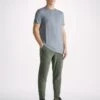 Men's Sweatpants Isaac Terry Cotton Soft Green
