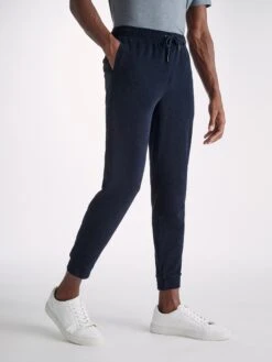 Men's Sweatpants Isaac Terry Cotton Navy