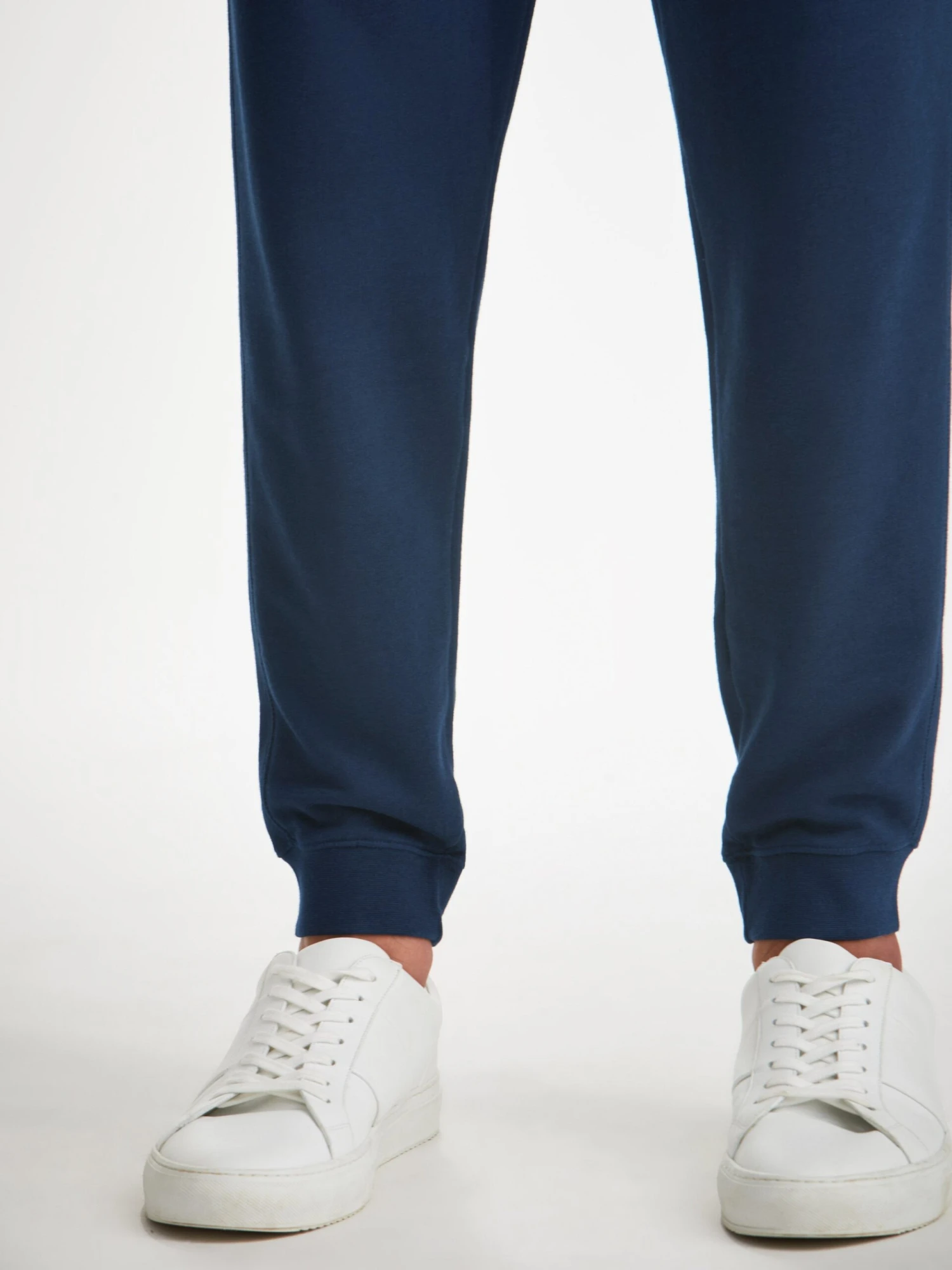 Men's Sweatpants Quinn Cotton Modal Navy 8 Men's Sweatpants Quinn Cotton Modal Navy - Image 7